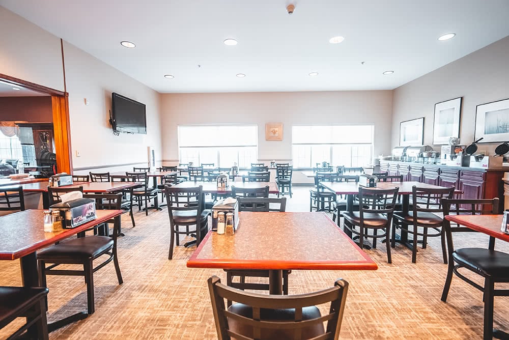 Tables in Breakfast Room